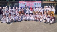 Lurah Pondokjaya Jadi Inspektur Upacara HUT ke-81 RI di Sekolah Mawaddah